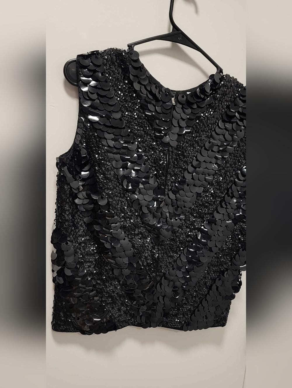 Vintage Gia Ninno Designs For Joyce Sequins Top Size Medium - Picture 6 of 7